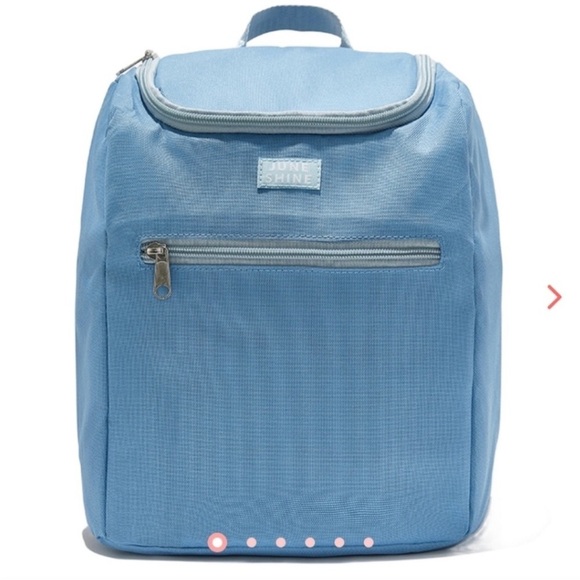 June Shine Insulated Cooler Backpack in Blue - Picture 1 of 7